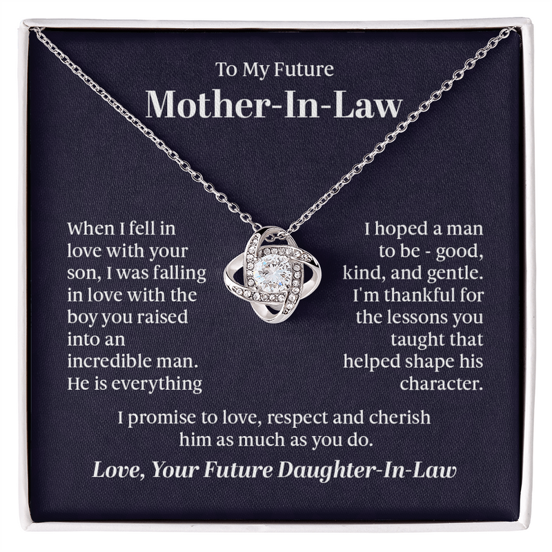 Love Knot Necklace - To My Future Mother-in-Law